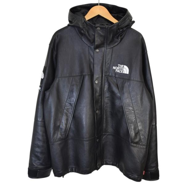 マウンテンパーカー supreme mountainparka L Supreme（シュプリーム） Supreme Leather Mountain Parka レザー