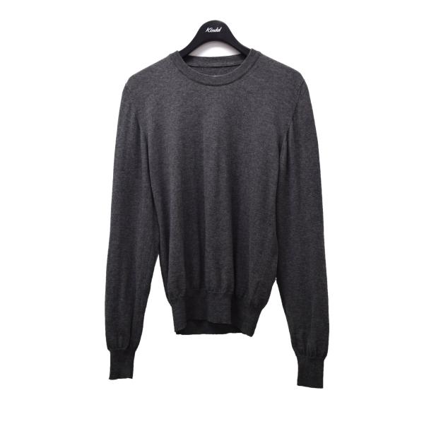 Maison Margiela 【値下げ】Maison エルボーパッチニット グレー