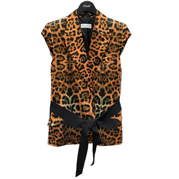 値下げ】DRIES VAN NOTEN レオパードジャケットベスト レオパード 