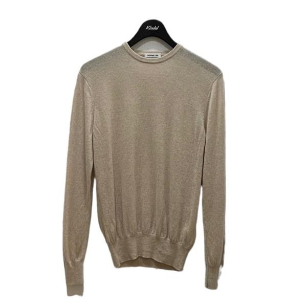 【エブリデイアイライク】カシミヤニット ベージュ EVERYDAY I LIKE. エブリディアイライク Cariaggi Sheer カシミヤ