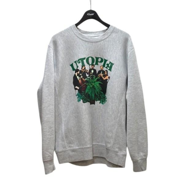 ヴォヤージュユートピア Voyage Utopia UTOPIAスウェット 杢グレー 
