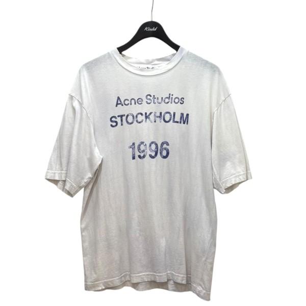 Acne Studios Tシャツ グレー STOCKHOLM 1996 Acne Studios ロゴ Tシャツ | グレー | FARFETCH JP