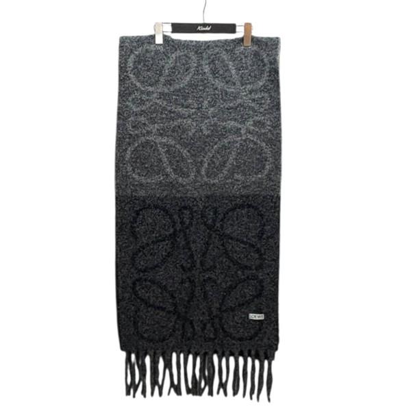 ロエベ アナグラム スカーフ（アルパカ&ウール） マフラー LOEWE】ロエベ アナグラム スカーフ アルパカ&ウール (LOEWE/マフラー