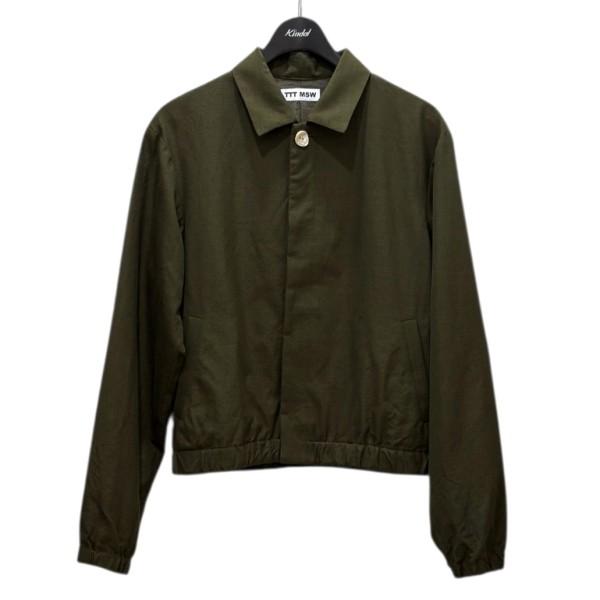 ティーモダンストリートウエア TTT MSW ジップアップショートブルゾン