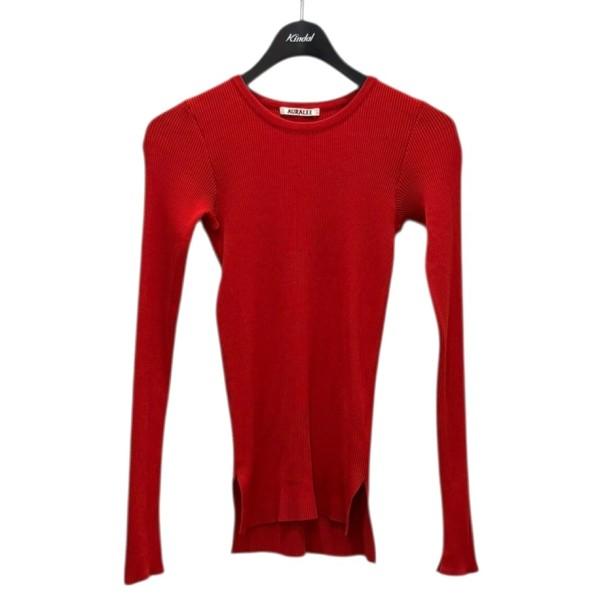 AURALEE（オーラリー） AURALEE SUPER FINE WOOL HIGH GAUGE RIB KNIT