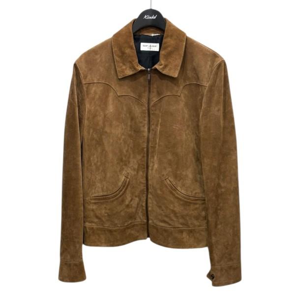 超美品 サンローラン スエードレザージャケット 44 超美品 サンローラン スエードレザージャケット 44