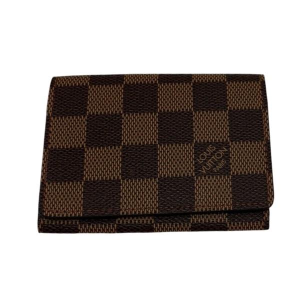 未使用 ルイヴィトン ダミエ 名刺入れ N62920 カードケース 付属品付 LOUIS VUITTON（ルイ・ヴィトン） カードケース ダミエ 名刺入れ
