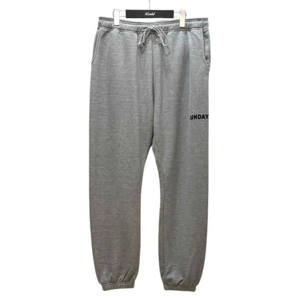 SUNDAY スウェットパンツ　新品グレーA JOURNAL STANDARD LUXE（ジャーナルスタンダード ラックス） JOURNAL