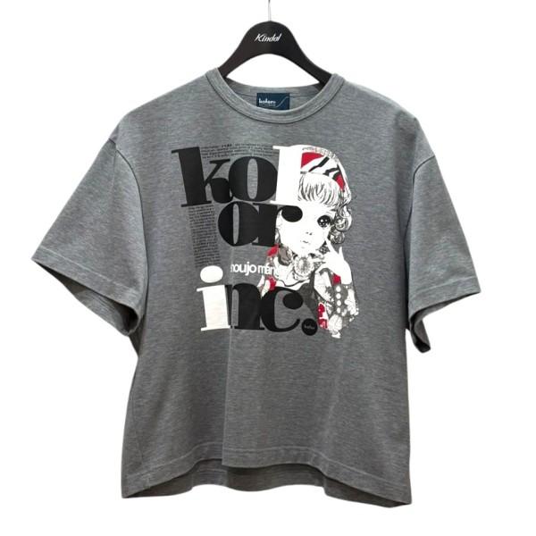 Color（カラー） KOLOR 少女漫画Tシャツ Shoujo manga T 22SCL-T05208