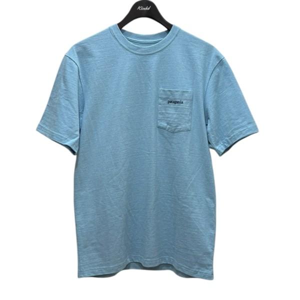 patagonia(パタゴニア)19AW クラシック patagonia（パタゴニア） ポケットT 38441SP19 サックスブルー サイズ