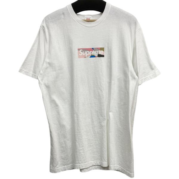 Supreme シュプリームエミリオプッチ ボックスロゴ Tシャツホワイト新品 Supreme / Emilio Pucci® Box Logo Tee 