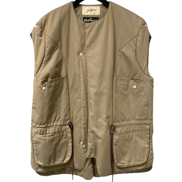 ★JUN MIKAMI完売Wild thingsコラボパデットベスト★ベージュ★ imgrc0096252351.jpg