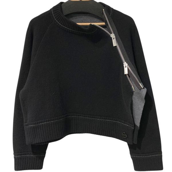 【入手困難】サカイsacai☆オリーブカラー カシミア混ニット希少Lオリーブ 入手困難】サカイsacai☆オリーブカラー カシミア混ニット希少L