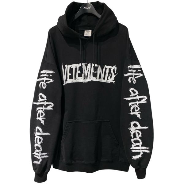 ヴェトモン VETEMENTS 21AW World Tour Logo Hoodieオーバーサイズ