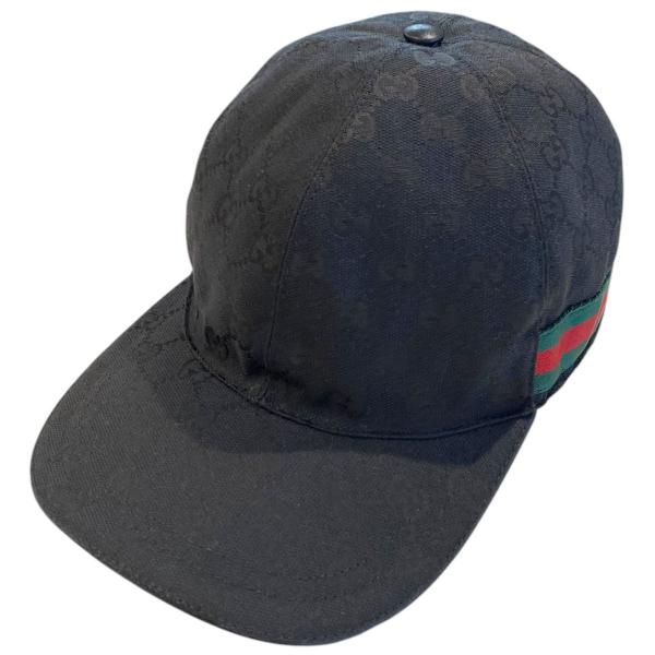 GUCCI（グッチ） GUCCI GGキャンバスベースボールキャップ帽子 200035