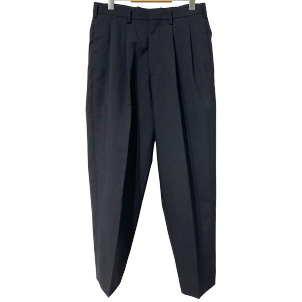 ユーゲン HEUGN TROUSER 005／GEORGEウールソリッド2Pテーパードパンツ
