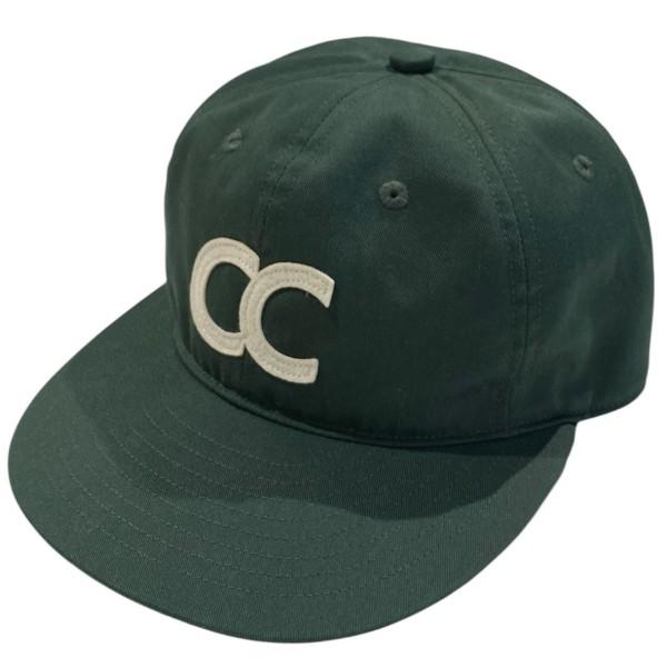 帽子 CIRCLE CIRCLE CC FELT LOGO 6 PANEL CAP サークル CIRCLE CC FELT LOGO OG 6 PANEL CAPキャップ帽子 グリーン
