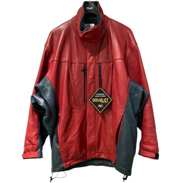 ジャケット・アウター doublet 25ss MOUNTAIN JACKET doublet（ダブレット） doublet 25SS Leather Mountain Jacketレザー