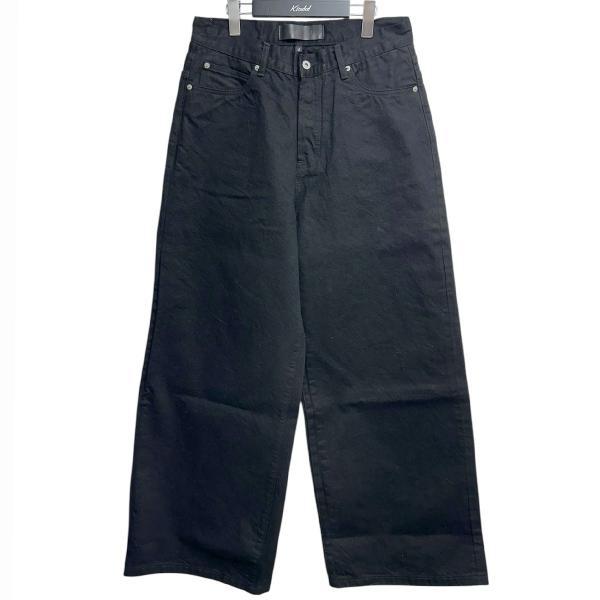 RAW DENIM JAPANESE LOOSE FIT ブラック RAW DENIM JAPANESE LOOSE FIT BLACK – NO/FAITH STUDIOS
