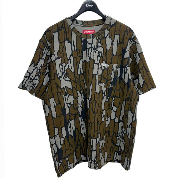 Supreme シュプリーム 25SS S／S Pocket Tee Mossy Oak Camo