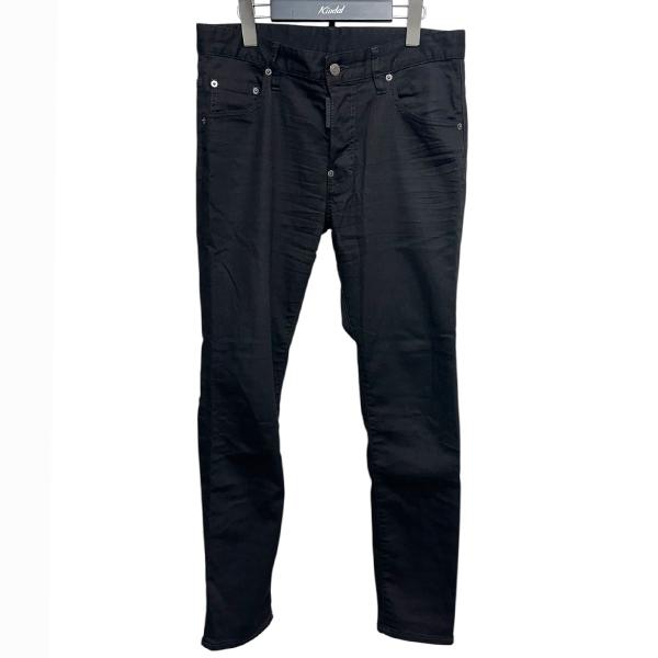 DSQUARED2 Skater Jean スキニーデニム スケーター ジーンズ Dsquared2 - ZIP DARK WASH SKATER JEAN スケーター ジーンズ