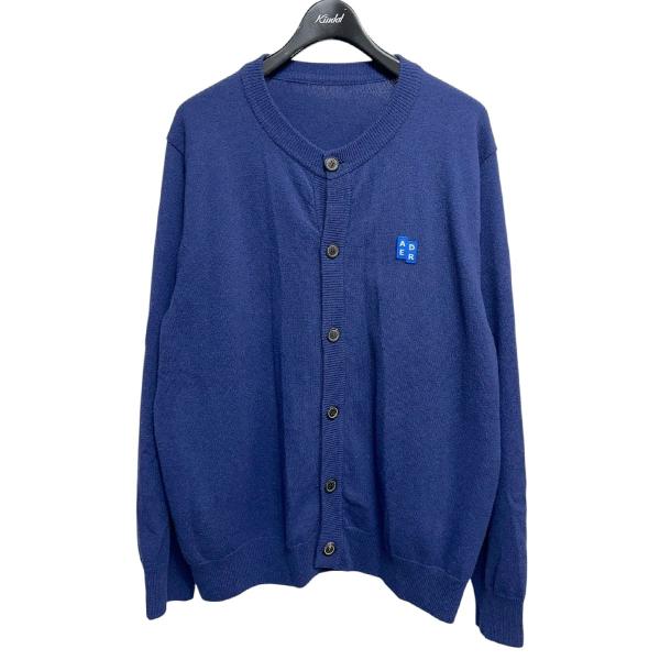 トップス ADERERROR Sig; TRS Tag cardigan 02 아더에러(Ader Error) | Ader Error Sig; TRSBL Tag Cardigan 02 Navy