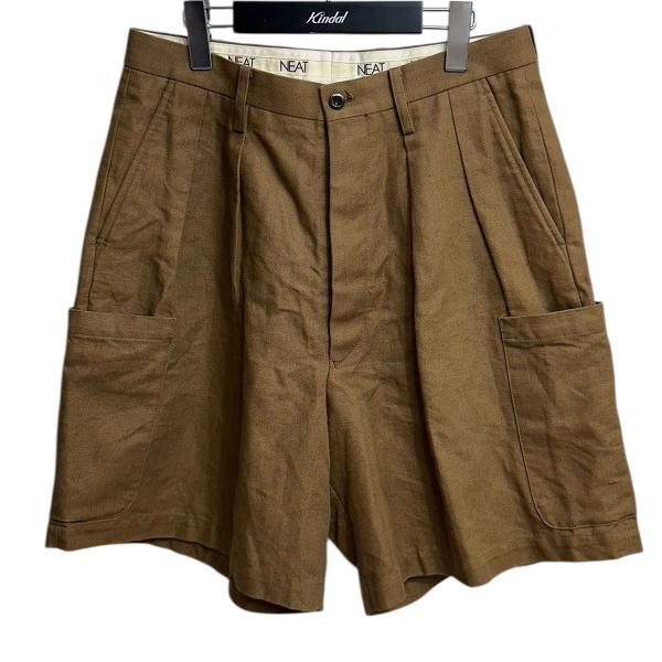 NEAT（ニート） NEAT C／L Oxford Cargo Shorts コットンリネンカーゴ