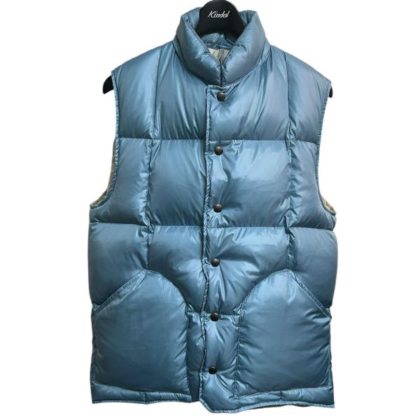 SIERRA DESIGNS × BEAMS + / ダウンベスト/M/ナイロン/BLU/無地/825017 SIERRA DESIGNS（シエラデザインズ） シエラデザインズ×ビームスプラス