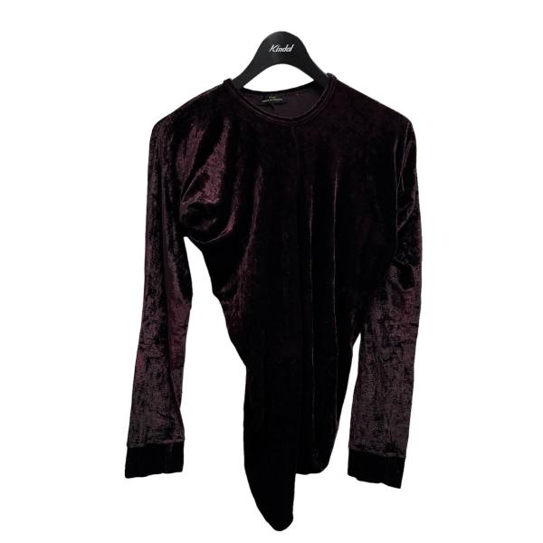 tricot COMME des GARCONS 半袖タオル生地T パープル tricot