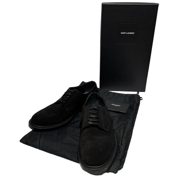 値下げ】SAINT LAURENT PARIS スウェードドレスシューズ