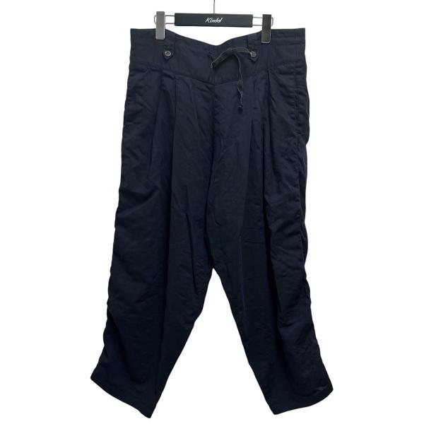 【タグ付き未使用】YANTOR ヤントル ウール　総柄　ジャケット　サイズ2 YANTORヤントル0 Count KhadiCotton Jaket [Y255JK02/BLACK