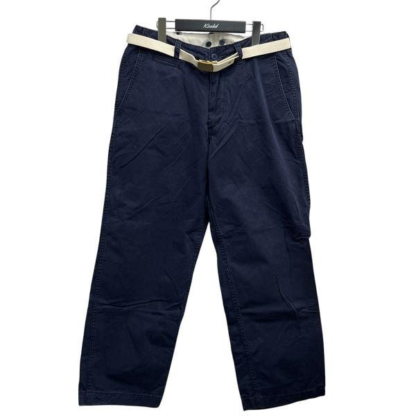 かぐれ MASTER&Co.　BELT CHINO PANTS MASTER & Co. (マスターアンドコー) CHINO PANTS with BELT [BLACK]