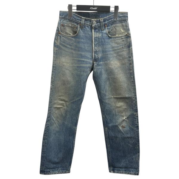 Levi's 501 デニムジャケット インディゴ Levi's（リーバイス） LEVI'S USA製501インディゴデニムジャケット
