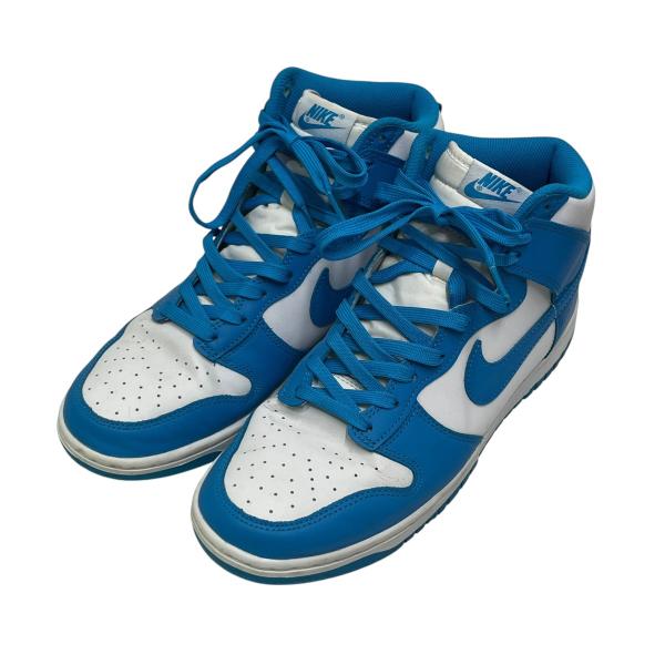 ナイキ NIKE DUNK HI RETRO スニーカー DD1399-400 ブルー サイズ：28.0cm