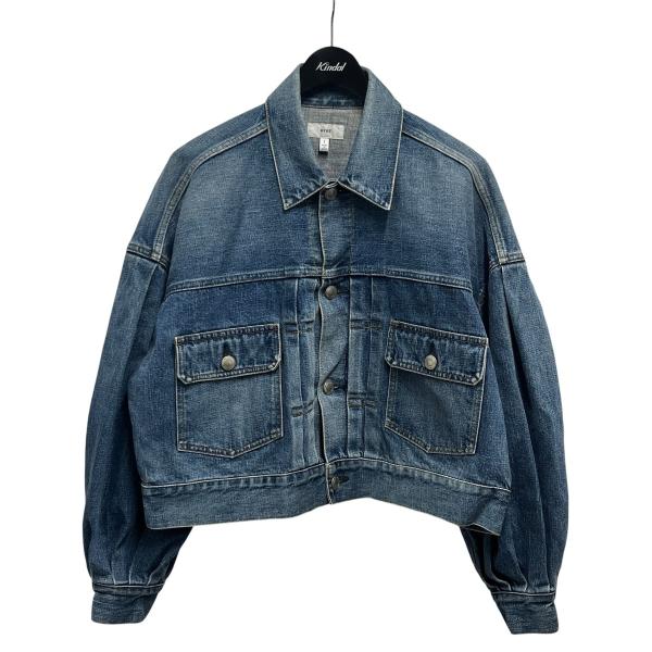 HYKE（ハイク） HYKE BALLOON SLEEVE DENIM JACKET TYPE2 インディゴ