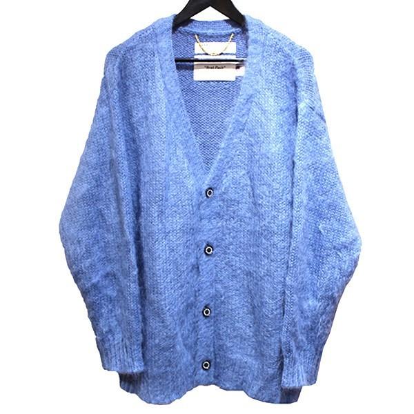 dairiku Molly Mohair Knit Cardigan ブルー | www.jarussi.com.br