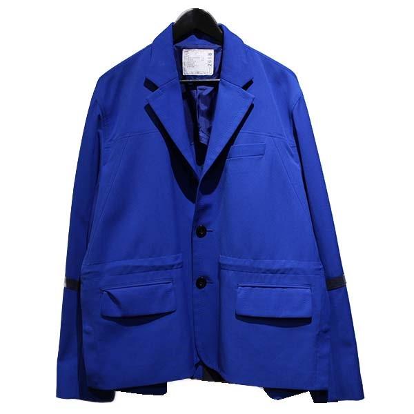 sacai 22SS Suiting Mix 3B Jacket スーチング ミックス ジャケット ブルー サイズ：2 (青山店) 220829