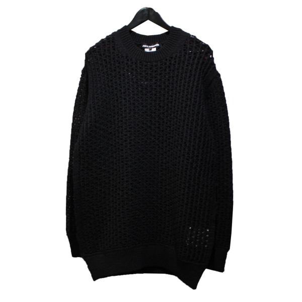 JUNYA WATANABE✳︎クルーネックローゲージニット S コムデギャルソン