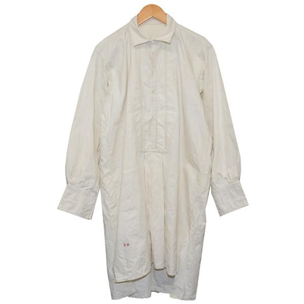 Vintage 1910 1930年代 Gd Pa Shirt リネン シャツワンピース ホワイト サイズ 記載なし 二子玉川店 1011 ブランド古着カインドオル 通販 Yahoo ショッピング