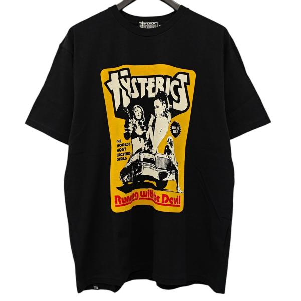 HYSTERIC GLAMOUR /ヒステリックグラマー Tシャツ【新品未使用】 美品 ヒステリックグラマー 半袖Tシャツ メンズ SIZE XL HYSTERIC