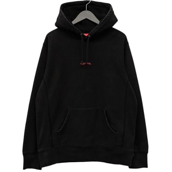 Supreme シュプリーム アームロゴ パーカー 黒 M Supreme（シュプリーム） Supreme Trademark Hooded Sweatshirt