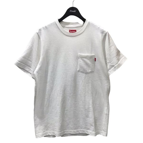 Supreme SUPREME ポケットTシャツ Pocket Tee ホワイト サイズ Supreme SUPREME ポケットTシャツ Pocket Tee ホワイト サイズ
