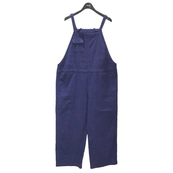 値下げ】nest Robe 22AW 起毛 オーバーオール UpcycleLino ネイビー 