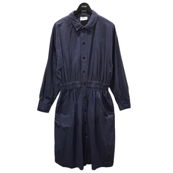 Yarmo ヤーモ シャツワンピース YAR-18AW OP11 ネイビー サイズ 