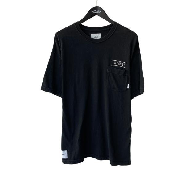 再値下げ！WTAPS Tシャツ　ダブルタップス WTAPS ダブルタップス Tシャツ 231ATDT-CSM41 ブラック サイズ