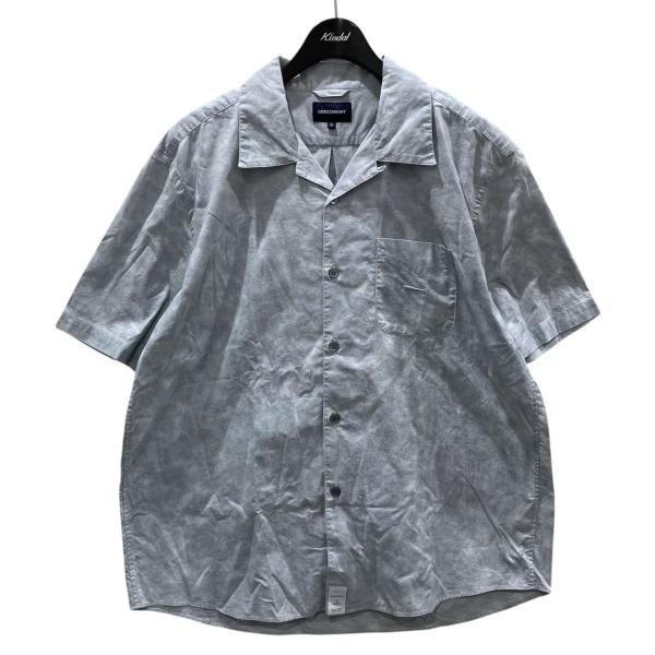 【美品】DESCENDANT オープンカラーシャツ 22SS サイズ2（M）サ DESCENDANT オープンカラーシャツ 22SS Sous Open Collar SS