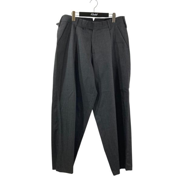 マーティー 【値下げ】MAATEE＆SONS 俺のGUN-PAN ストライプ ウール