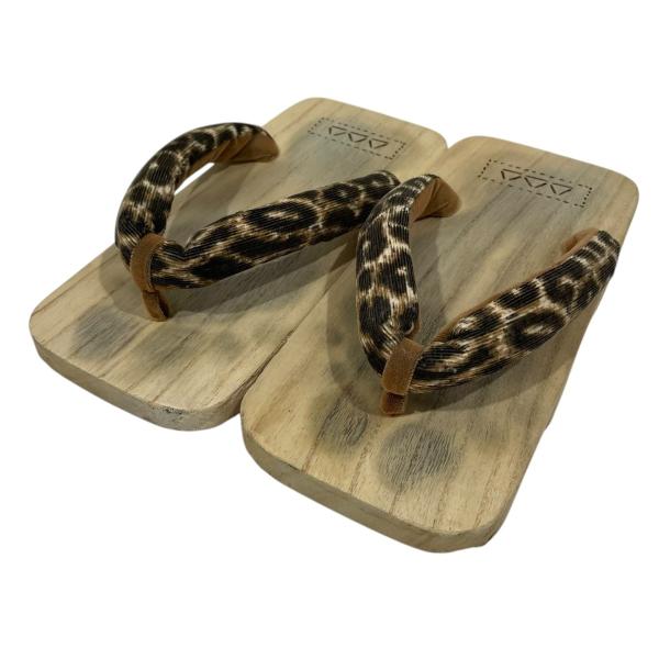 visvim（ヴィズヴィム） 【値下げ】VISVIM 23SS 桐下駄 GETA LEOPARD