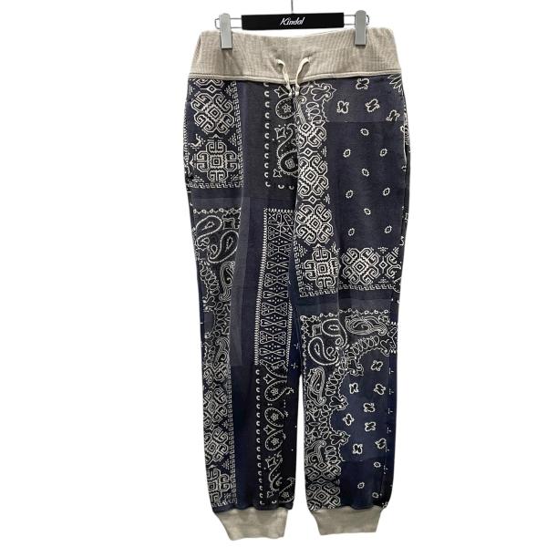 KAPITAL（キャピタル） スウェットパンツ Fleece Bandana Pattern