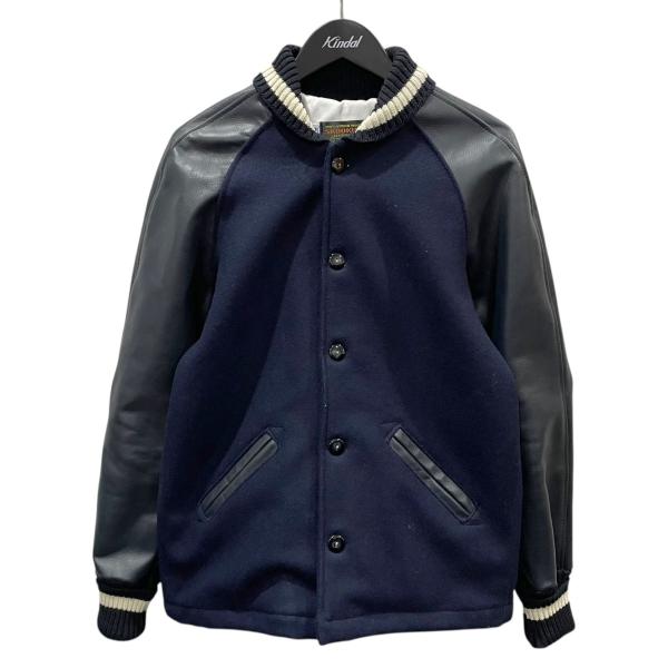 SKOOKUM（スクーカム） スタジャン ネイビー・オフホワイト サイズ：34